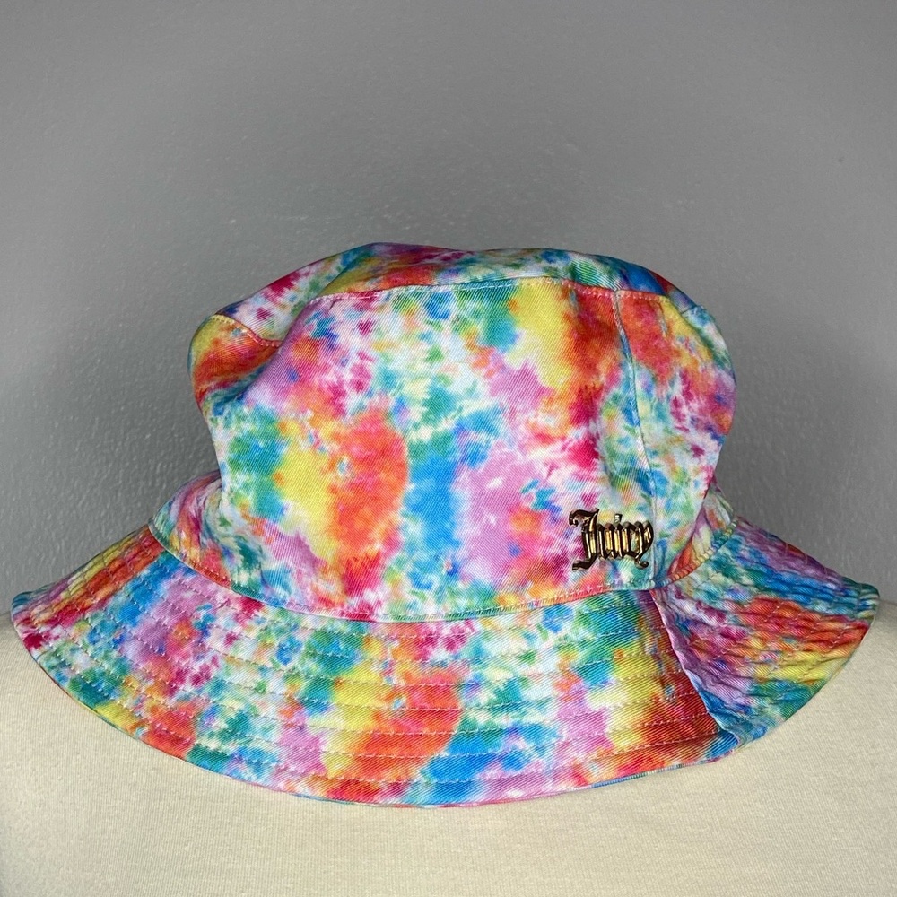 Juicy Couture Multicolor Tie-Dye Adults Bucket Hat